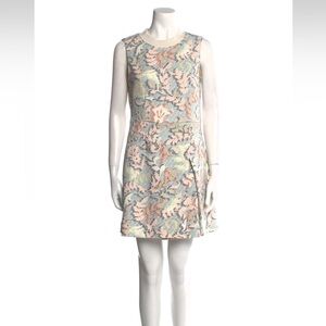 Tory Burch Printed Mini Shift Dress - Size 8